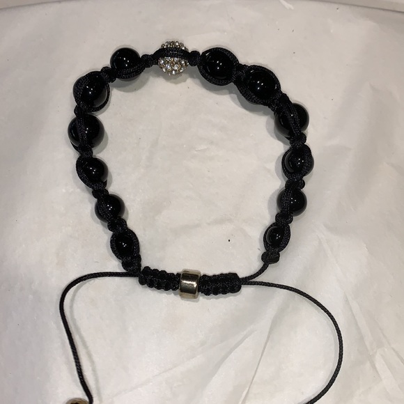 Shamballa unisex Crystal ball meditation bracelet nwot - Picture 5 of 6